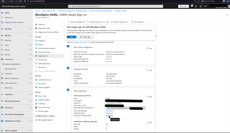 File:Draft:Setup Draft Setup Azure-SAML-Connection metadata.png