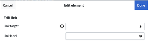 Create link
