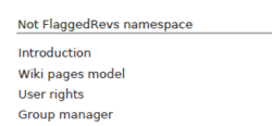 Pages without approval mechanism