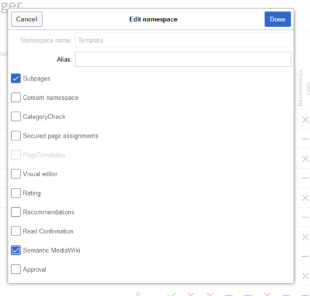 Namespace manager