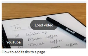Pen and piece of paper with a fictitious English ‘to-do’ list for the daily routine