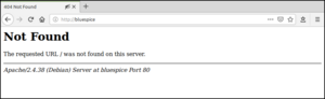 Setup:apache not found.png